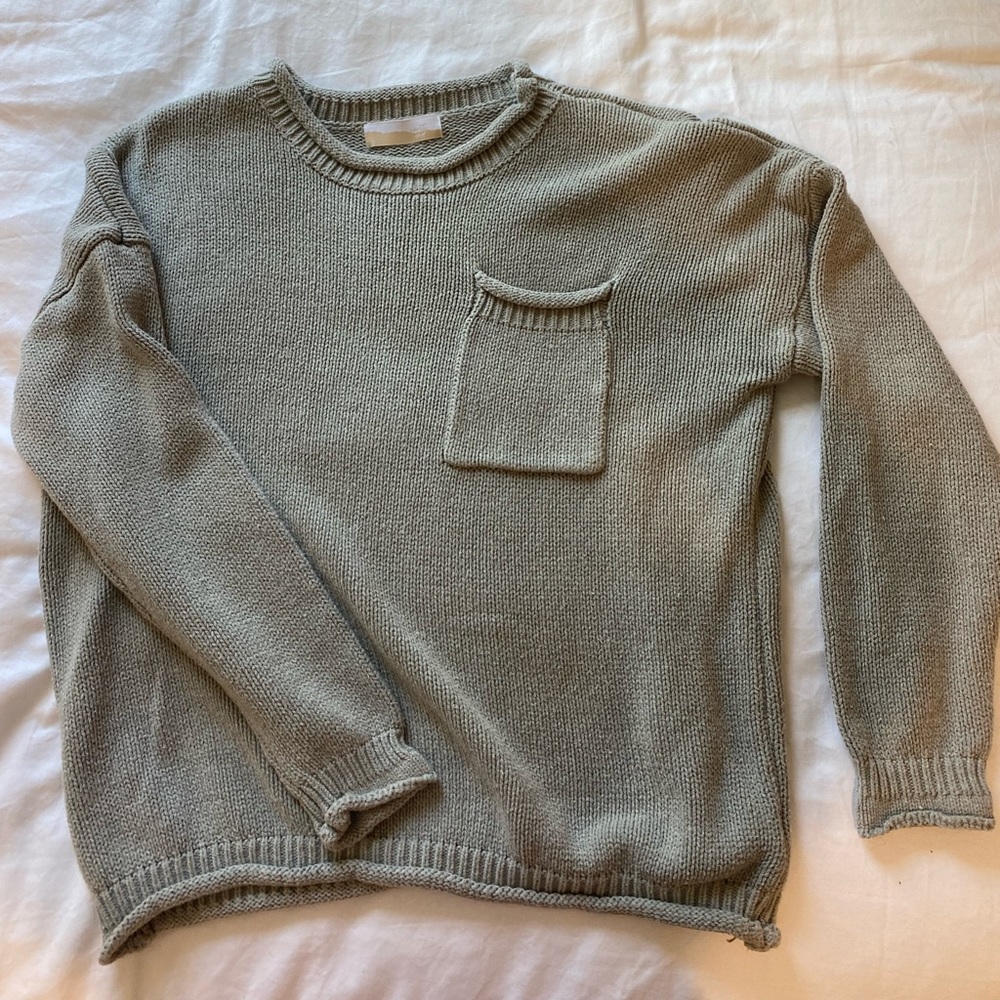 North End Oversized Gray Sweater, size S